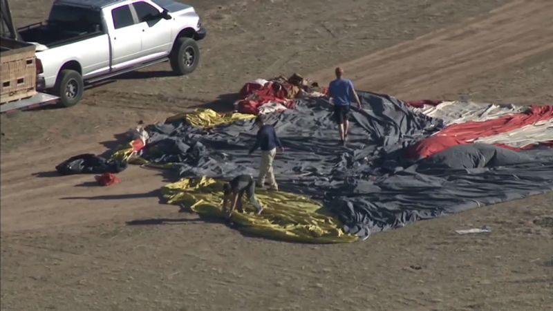Four People Killed in Hot Air Balloon Crash in Arizona Desert
