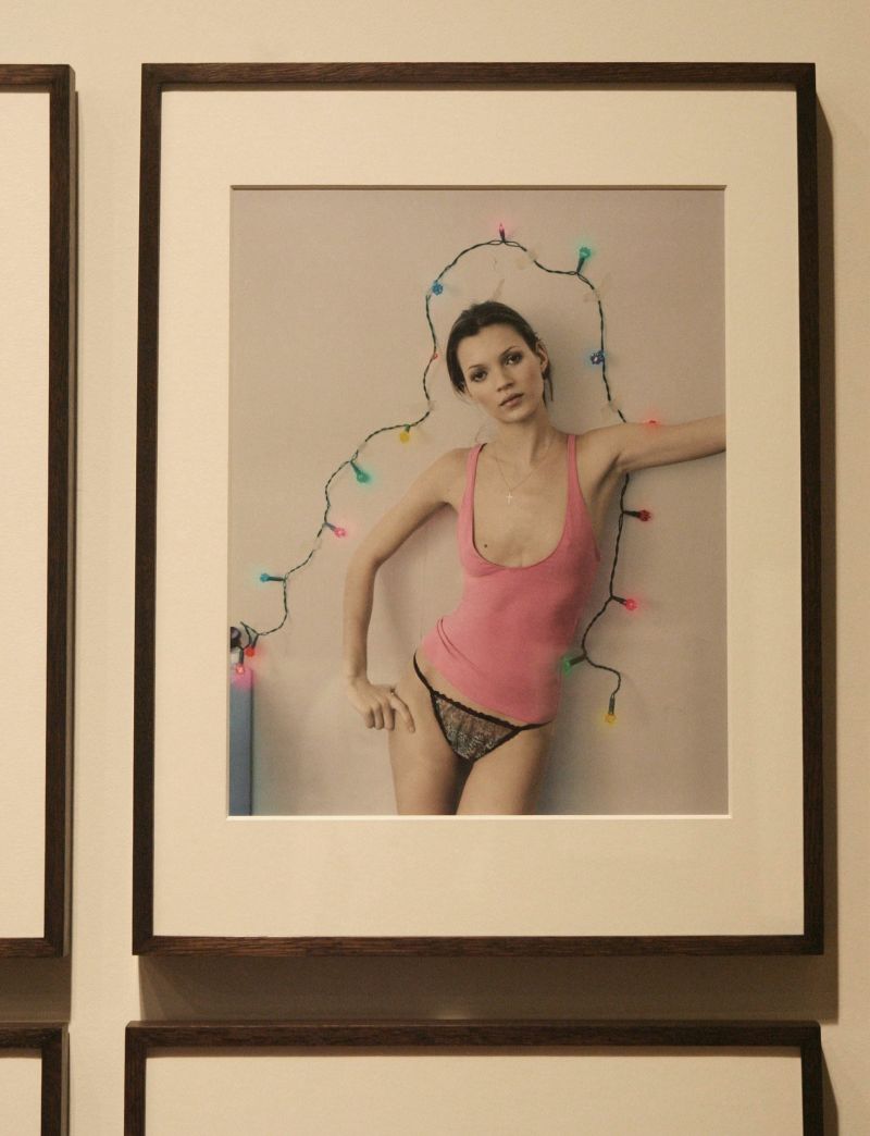 A portrait of Kate Moss, shot in 1993 by the fashion photographer Corinne Day, picture on display at the National Portrait Gallery in London. Scroll through the gallery to see more memorable moments from the supermodel's life and career.