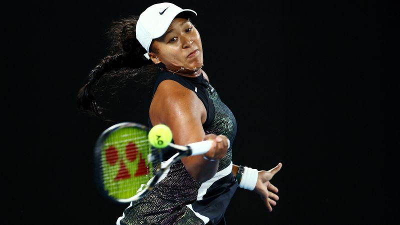 Naomi Osaka verliest in de eerste ronde op de Australian Open van Caroline Garcia