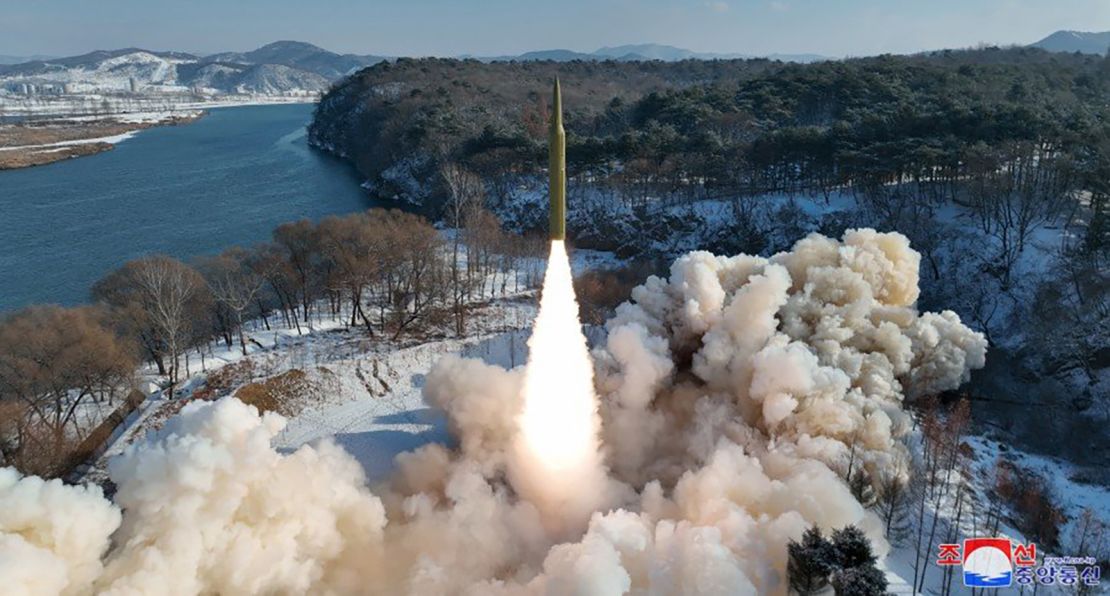North Korea claims a successful solid-fuel intermediate-range ballistic missile (IRBM), equipped with a hypersonic maneuvering combat unit, was conducted.