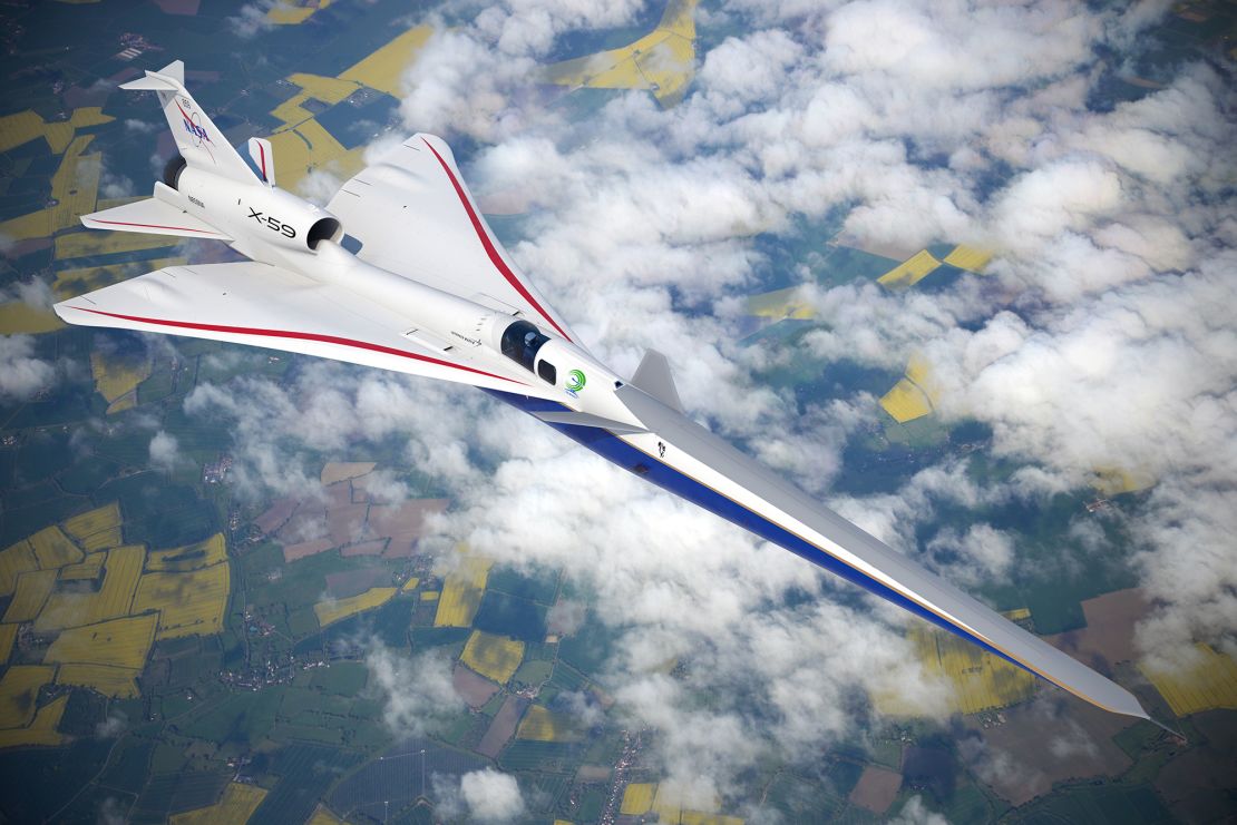 The plan is for the X-59 will take off for the first time this year. 