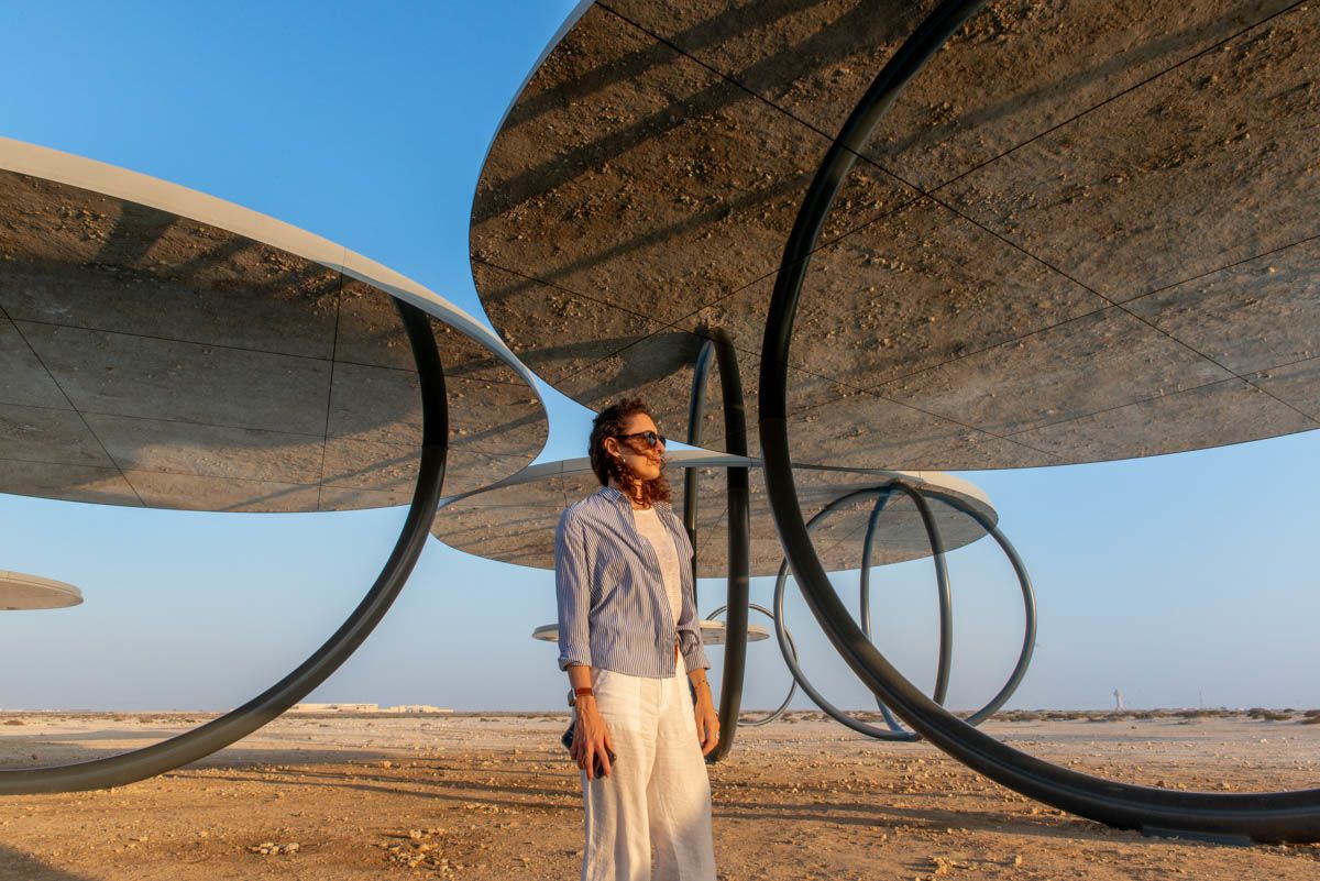 These mind-bending mirrors have appeared in Qatar’s desert. Here’s why ...