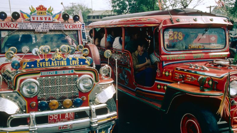 Ще изчезнат ли цветните, шумни джипове на Филипините скоро от пътищата?