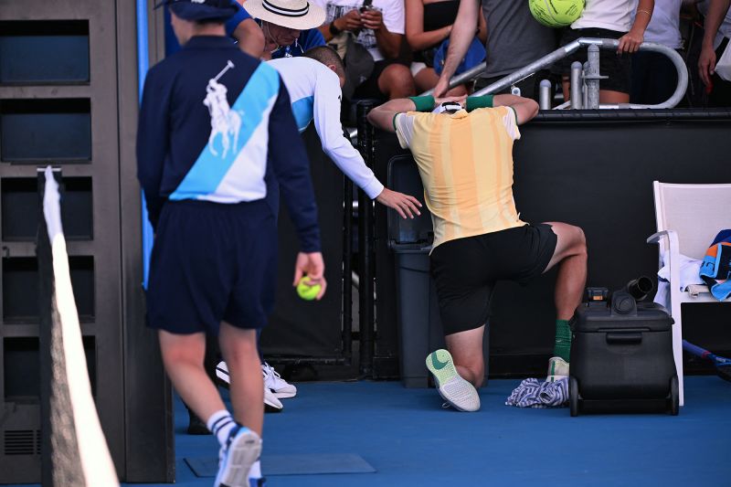 Jack Draper Vomits In Courtside Bin After Five-set Victory At The ...