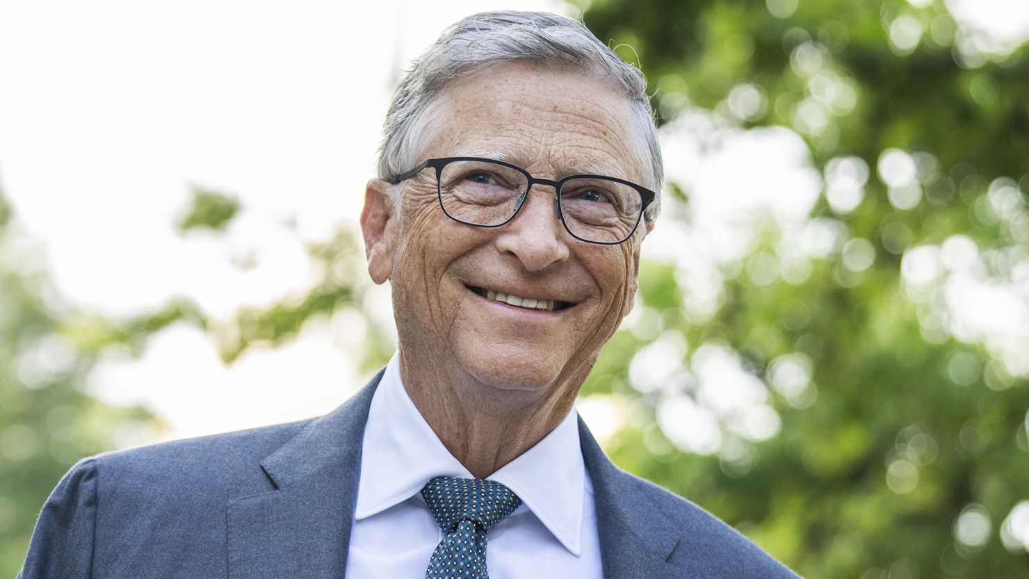 UNITED STATES - SEPTEMBER 13: Bill Gates, cofounder of Microsoft, arrives for the Inaugural AI Insight Forum in Russell Building on Capitol Hill, on Wednesday, September 13, 2023. (Tom Williams/CQ Roll Call via AP Images)
