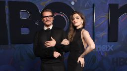 WEST HOLLYWOOD, CALIFORNIA - JANUARY 15: (L-R) Pedro Pascal and Lux Pascal attend HBO's 2024 post-Emmy Reception at San Vicente Bungalows on January 15, 2024 in West Hollywood, California. (Photo by Amy Sussman/Getty Images)