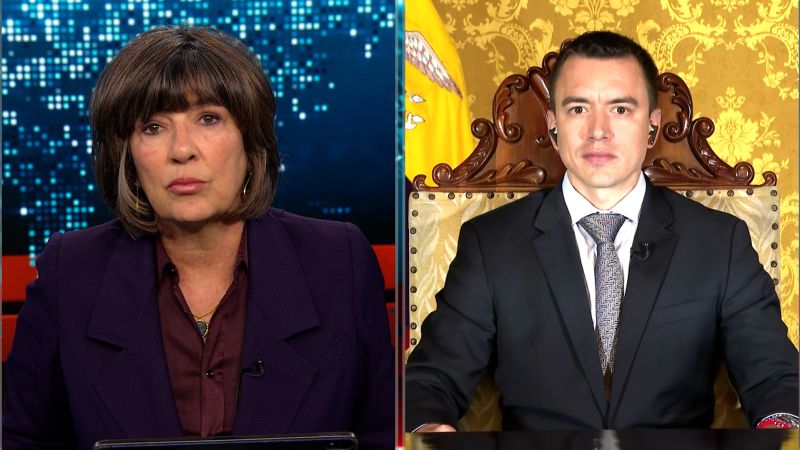 Ecuador's President: 'We do need help' | CNN