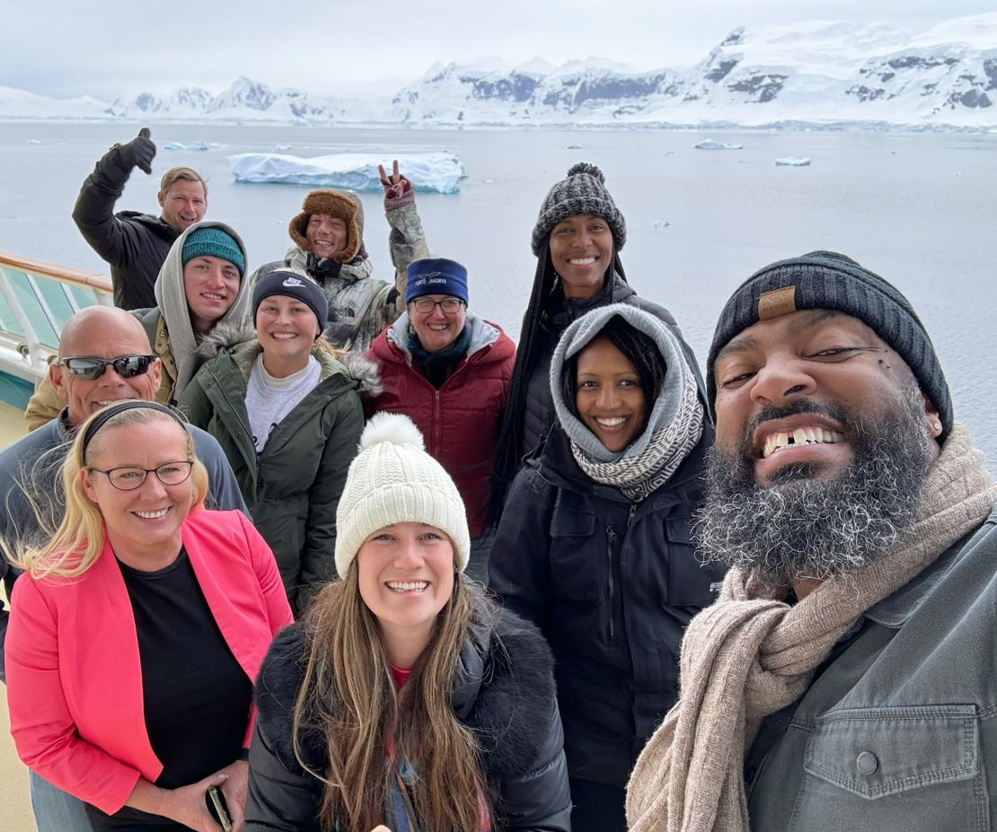 For many of the passengers, this is a trip of a lifetime -- and they're excited for all the stop offs still to come.