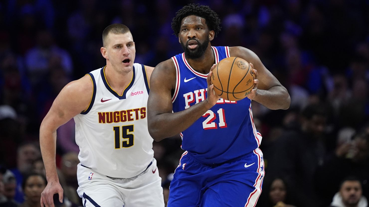 Philadelphia 76ers beat the Denver Nuggets, 126121, in a showdown of