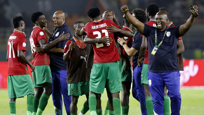 Намибия направи исторически удар, като победи Тунис с 1-0 във