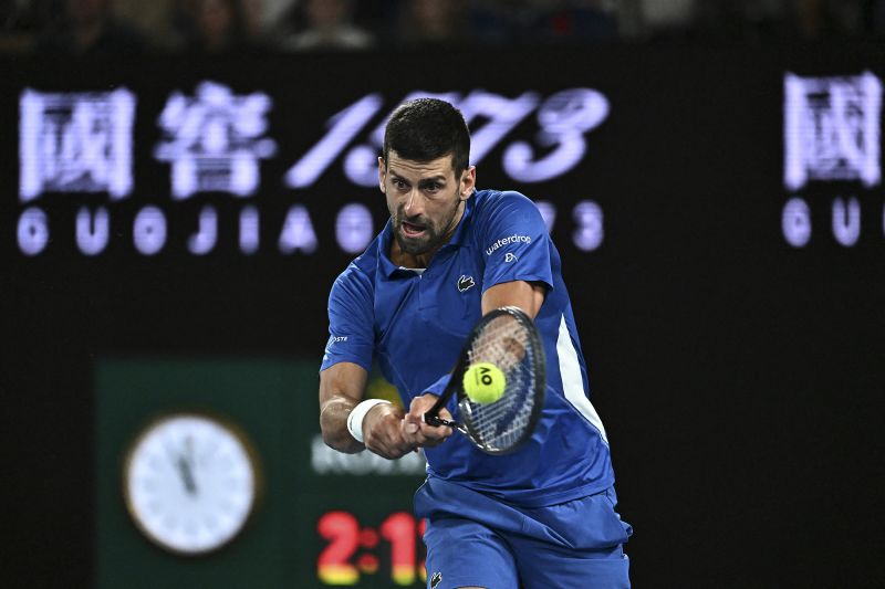 Novak Djokovic Battles Through To The Third Round Of The 2024 ...