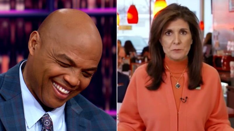 Barkley bursts out laughing over Haley’s ‘racist country’ remark | CNN ...