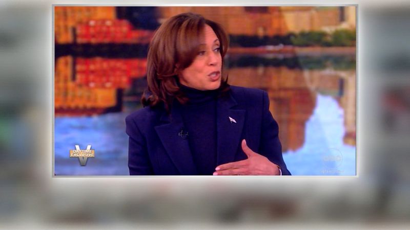 Kamala Harris Says She Is ‘scared As Heck’ Trump May Win 2024 | CNN ...