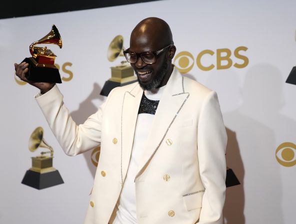 The South African DJ and producer known as Black Coffee took home the Best Dance/Electronic Album award in 2022.