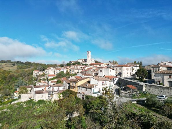 <strong>Mountainous region:</strong> They focused their search on the town of Vinchiaturo Molise in southern Italy's Molise, known as the 'forgotten region," which happens to be where Di Rienzo's family are from.