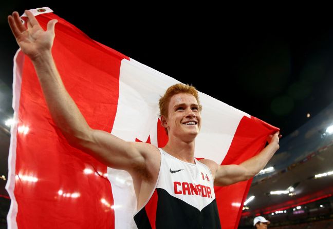 Canadian world champion pole vaulter <a href=