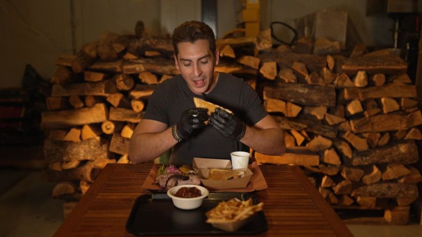 Food vlogger Alex Augusti, also known as Just Food DXB.