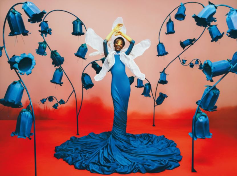 Italian coffee maker Lavazza produces an annual photography calendar; for 2024, its focus is on Africa, featuring the work of three African photographers. Pictured: "The Explorer," by South African Aart Verrips, shows a figure "immersed in a forest of giant flowers, a symbol of creativity and imagination."