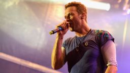 Chris Martin from Coldplay performs on stage during the Sentebale Concert at Kensington Palace on June 28, 2016 in London, England.