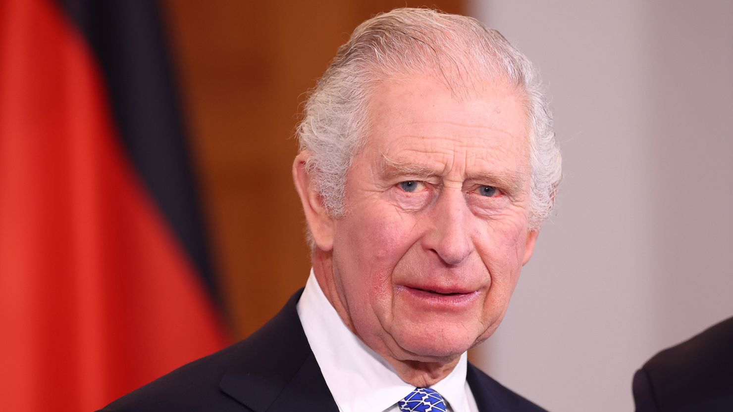 Buckingham Palace announced King Charles, pictured here in Germany in March, would receive treatment in hospital for a benign enlarged prostate last week. 