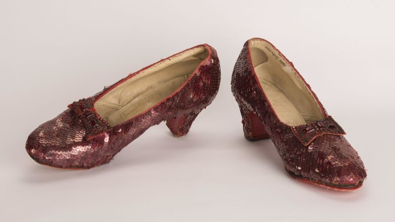 Judy Garland’s ‘Wizard of Oz’ Ruby Slippers Fetch .5 Million at Auction