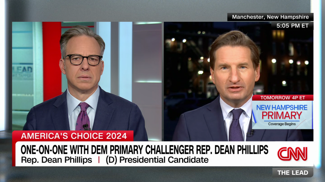 Democrat Dean Phillips eyes NH, where Biden isn’t on ballot | CNN Politics