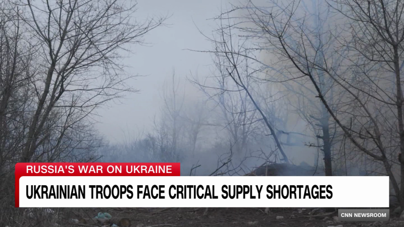 Ukrainian Troops Face Critical Supply Shortages | CNN