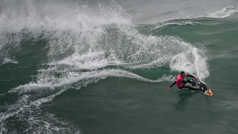 Nazaré Big Wave Challenge: Brasil domina com ondas que chegam a quase 12 metros