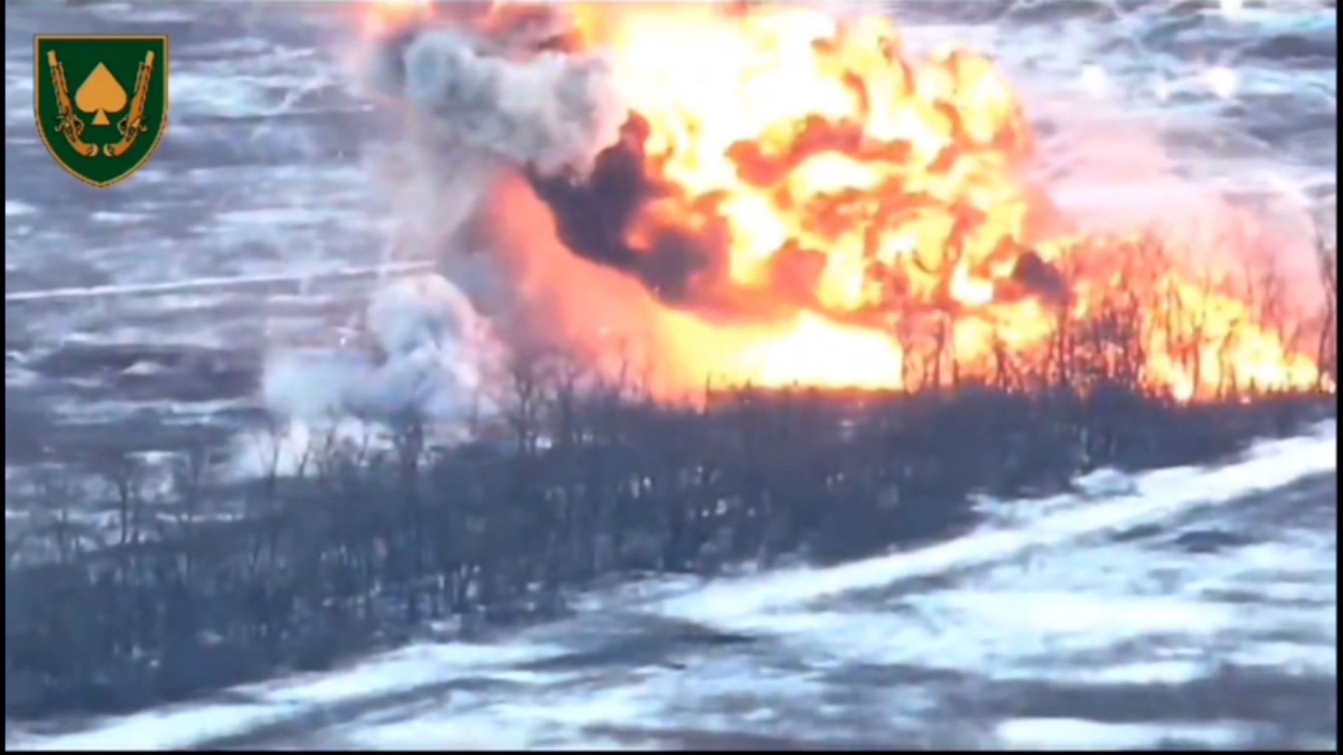 Video Shows Russian Tank Flying Soviet Flag During Ukraine Invasion