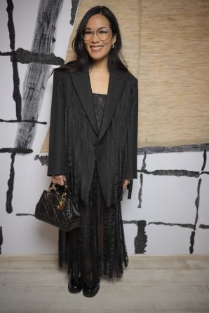 Ali Wong attends the Dior Haute Couture show on January 22 in Paris, France.