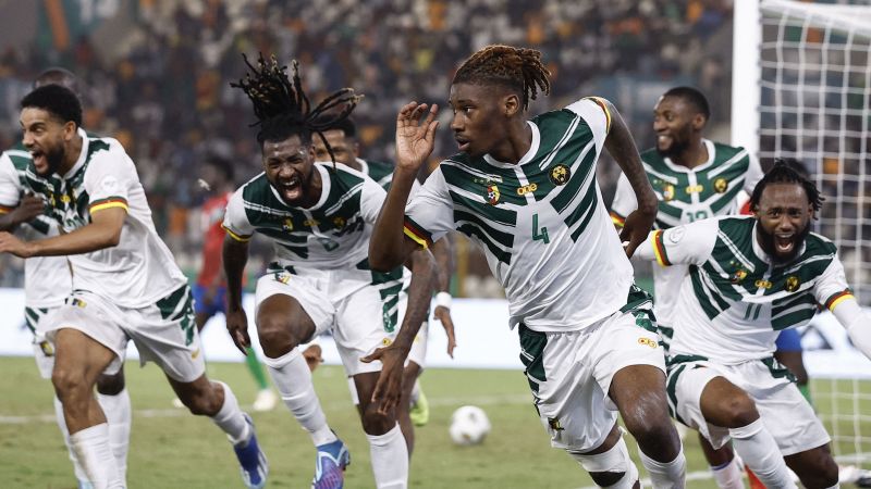 Камерун скърца от Гамбия в играта на AFCON, наречена „най-добрият мач в историята на футбола“