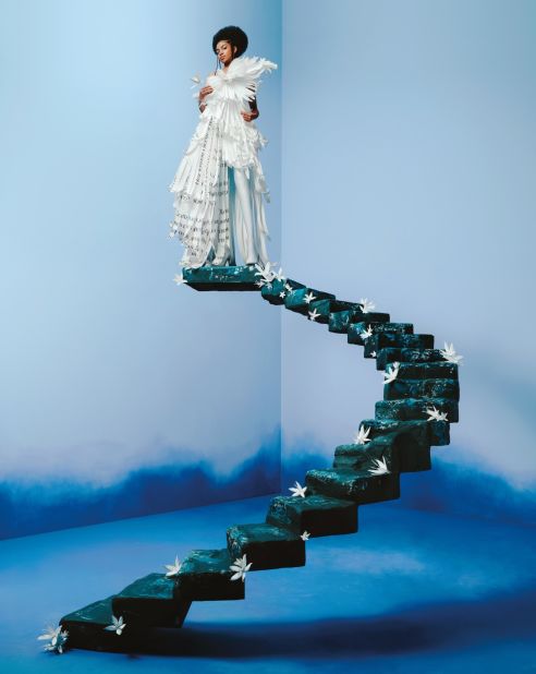 Featuring Zulaikha Patel, a South African activist against racism in education, "The Matriarch" is a symbol of a woman ready "to establish a deep connection between multiple cultural worlds," according to Verrips.