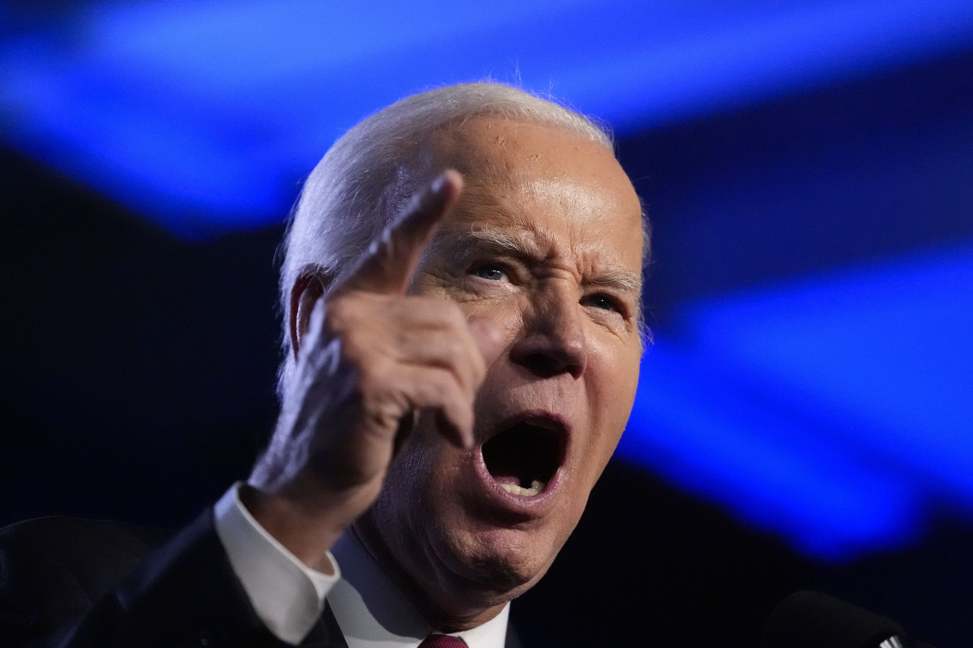Biden needles Trump in hopes of pushing him off message