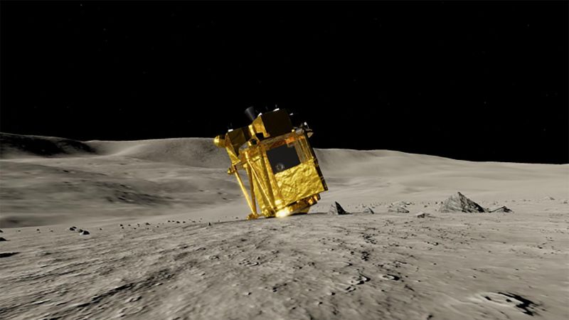 日本のロボット探査機「ムーン・スナイパー」が月面での活動を再開