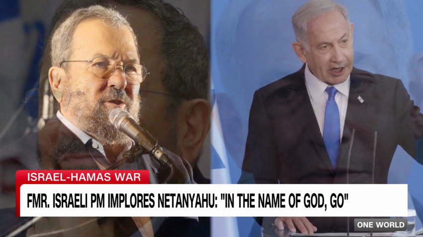 Former Israeli PM to Netanyahu: In the name of God go CNN
