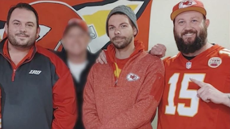 Clayton McGeeney, 36, Ricky Johnson, 38, and David Harrington, 37, were discovered dead outside a home in Kansas City on January 9, 2024.