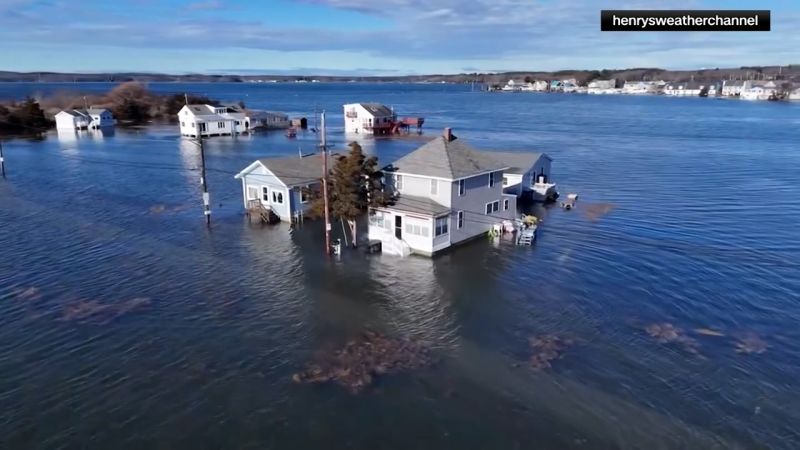 Watch Back-to-back Storms Wreak Havoc In New England | CNN