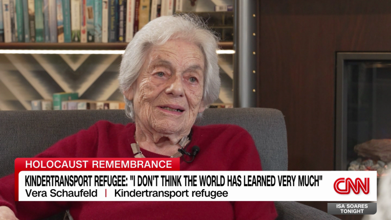 A lesson in humanity from holocaust Kindertransport refugee