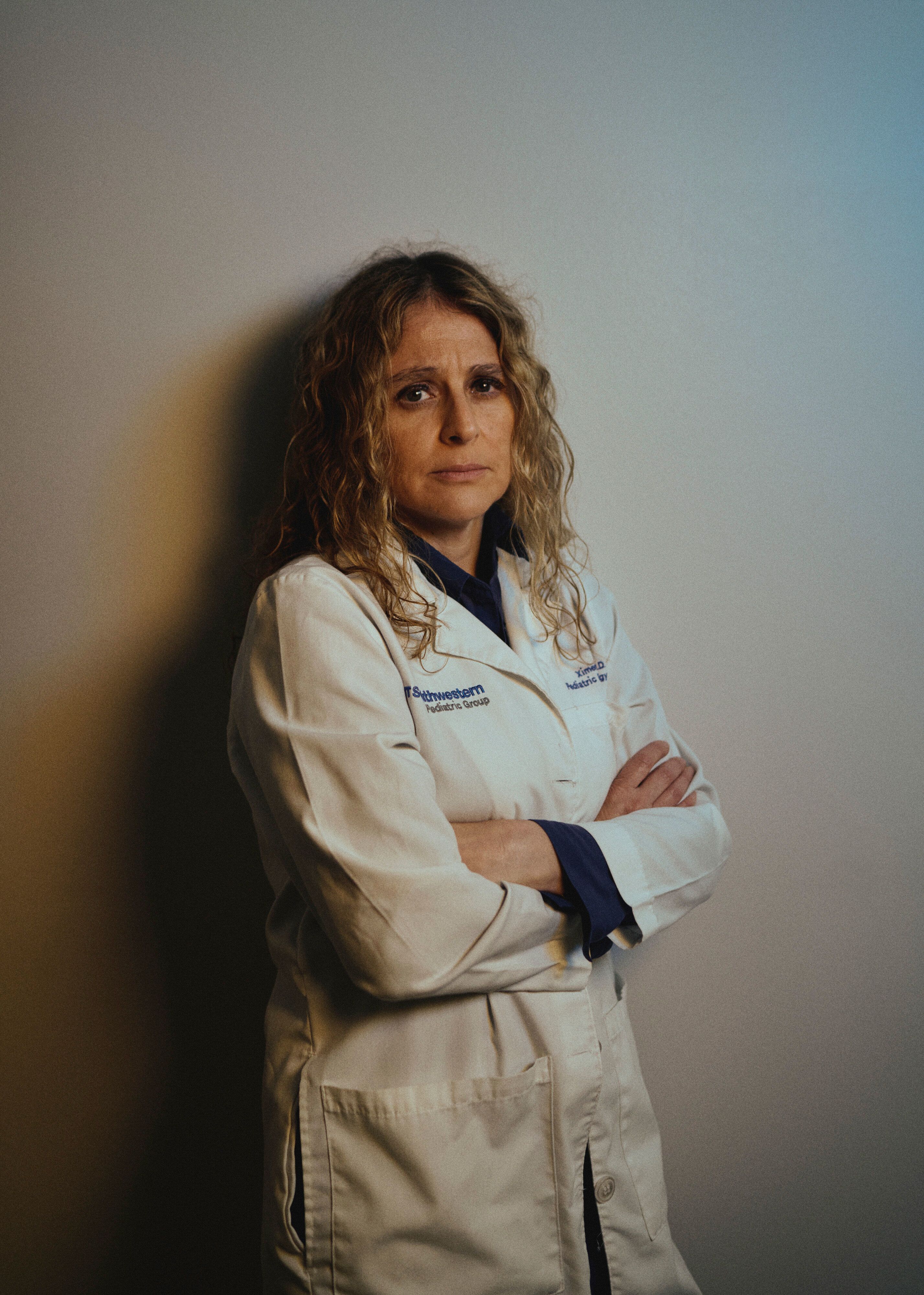 Dr. Ximena Lopez, a pediatric endocrinologist who said she is moving from Texas to California, in Dallas, May 23, 2023.  Laws in 20 states have left the fate of clinics in doubt and families with transgender children searching for medical care across state lines. (Abigail Enright/The New York Times)