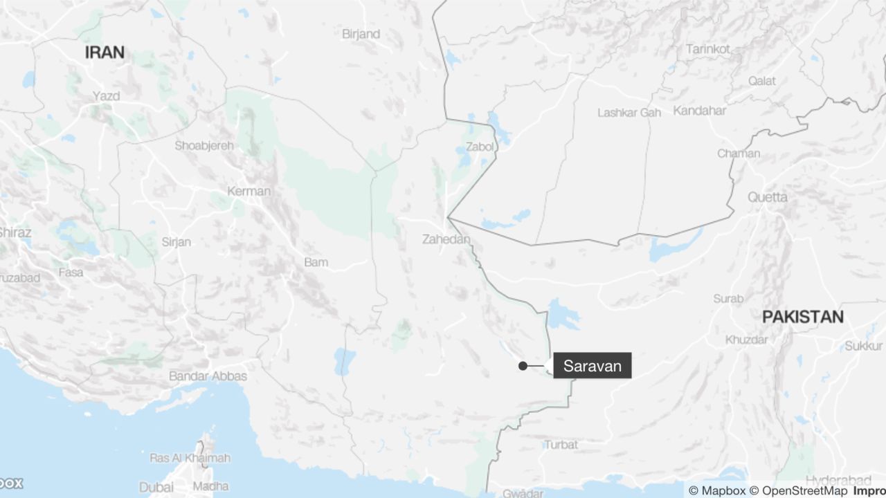 Unidentified gunmen killed nine Pakistani workers on Saturday in the Iranian city of Saravan, in the restive southeastern border region, according to Pakistani officials.