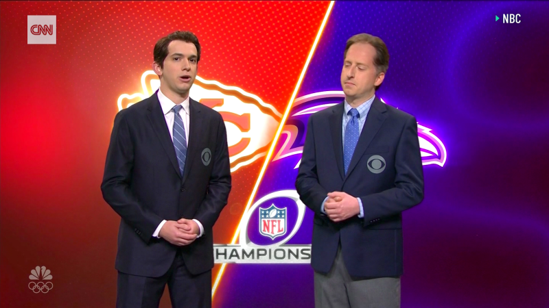 ‘SNL’ laments the coming end of football season | CNN Business
