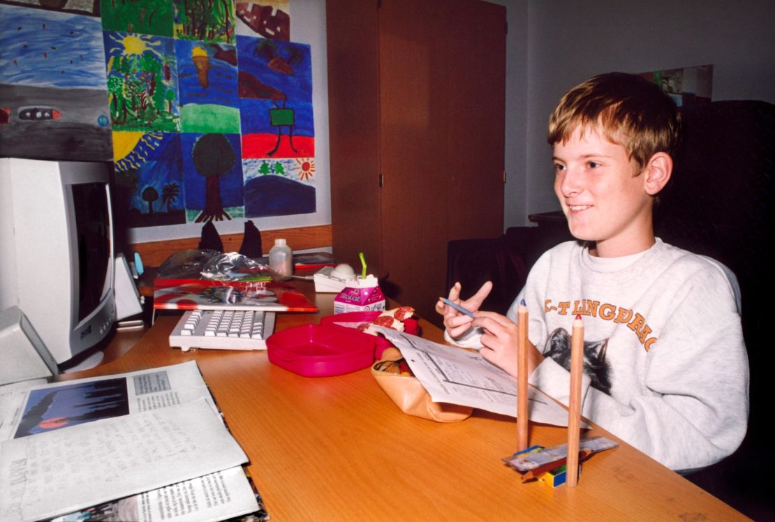 An undated photograph of a young Mats Steen, a keen gamer and the subject of documentary "Ibelin."