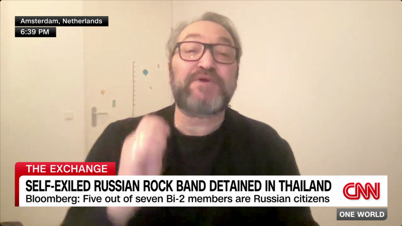 Self-exiled Russian rock band Bi-2 are detained in Thailand