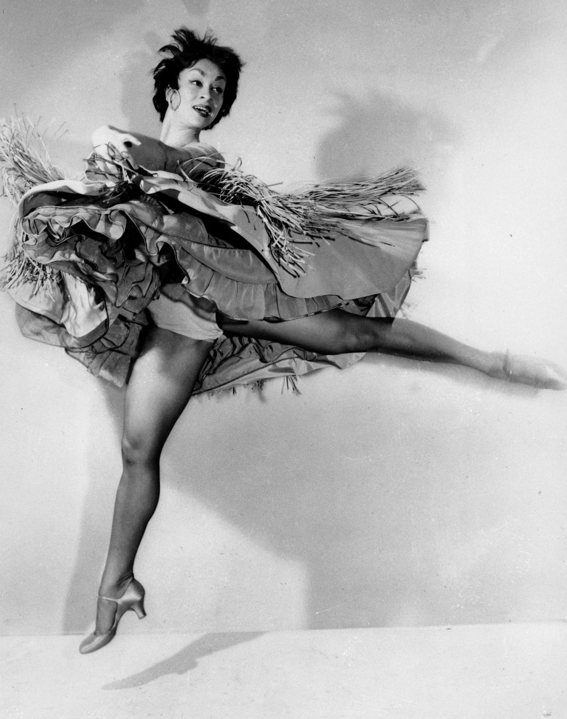 ** FILE ** In this 1957 file photo, Chita Rivera, the original cast member in the Broadway musical production of "West Side Story," is shown.
