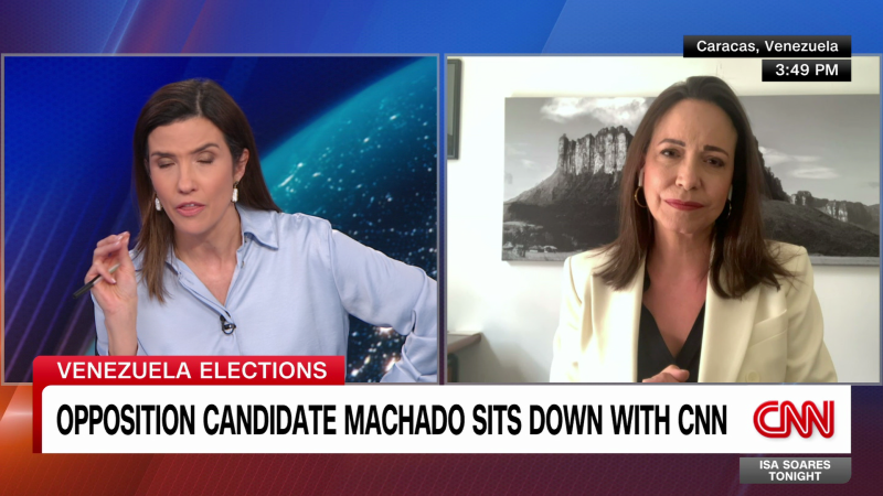 Venezuela’s main opposition leader speaks to CNN after being blocked from running in elections