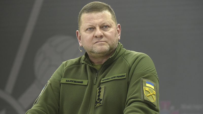 Популярният началник на армията на Украйна Валери Залужни беше извикан