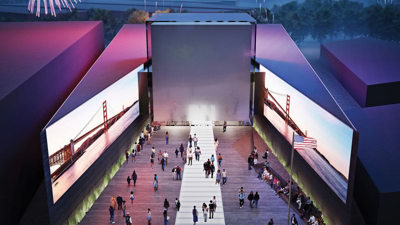 Тихият американец: САЩ разкриват дизайна на павилиона за Световното изложение Expo 2025