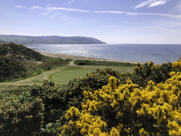 The 7th hole at Shiskine on the Isle of Arran, is an "ethereal" place that Hartsell says is one of his four must-visit places in Scotland, along with Dunaverty, Machrihanish and Prestwick.