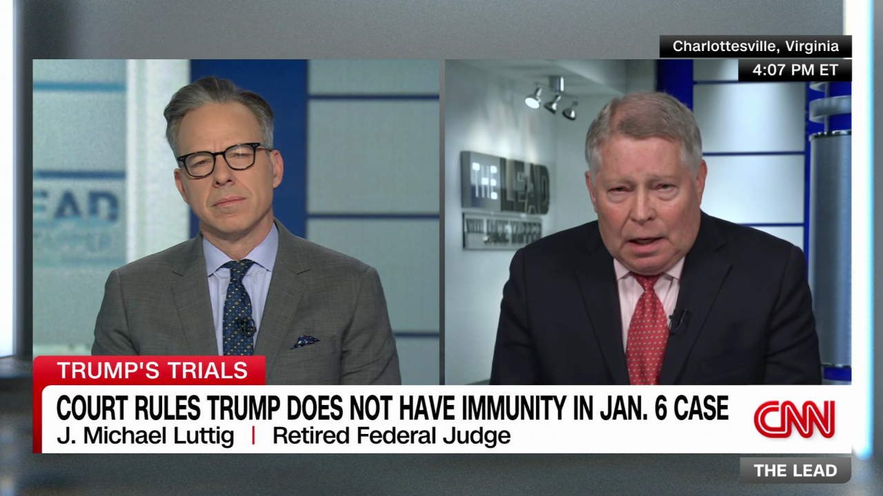 Former Federal Judge Reacts To Trumps Court Loss Cnn 