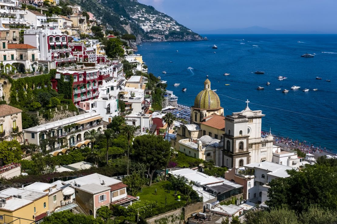 The Amalfi Coast is incredibly beautiful and is one of the most touristy areas in Italy.